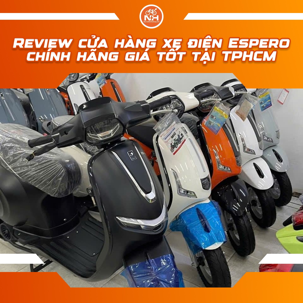 Review cửa hàng xe điện Espero chính hãng giá tốt tại TPHCM