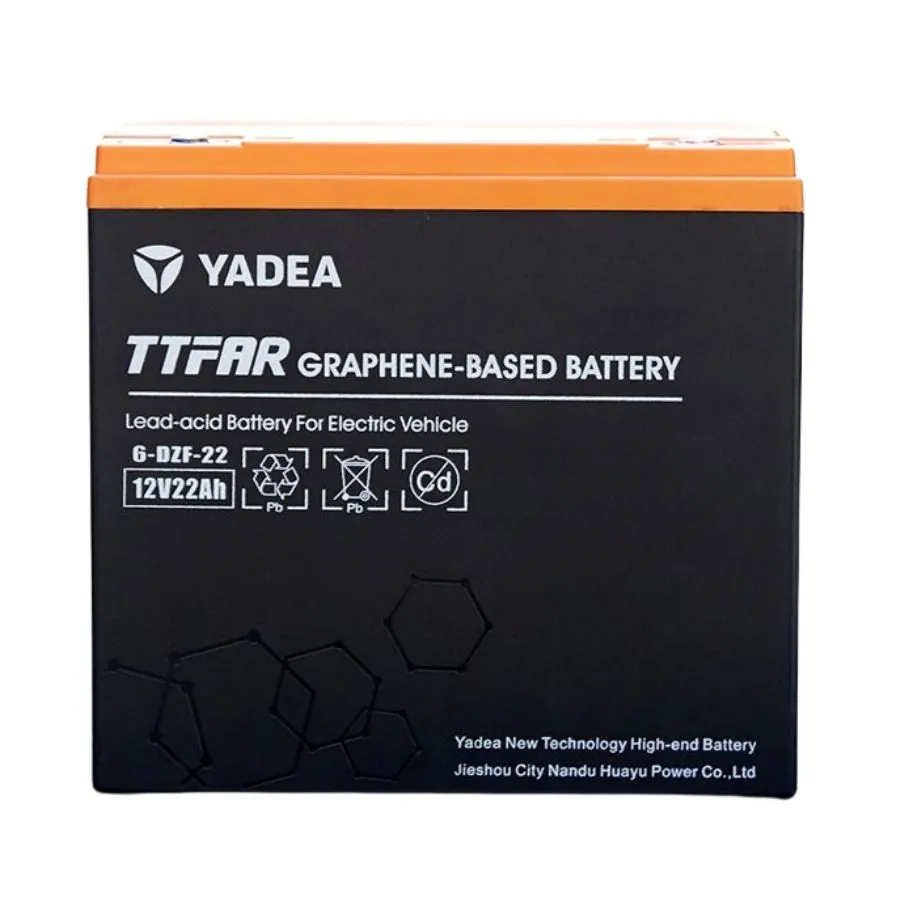 Bộ 4 bình ắc quy xe điện YADEA 12V-22Ah