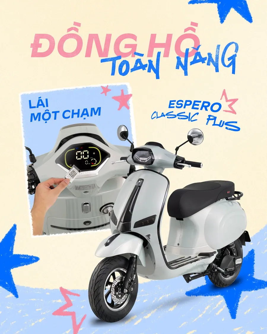 Xe Máy Điện ESPERO Billy | Nhạn Hùng