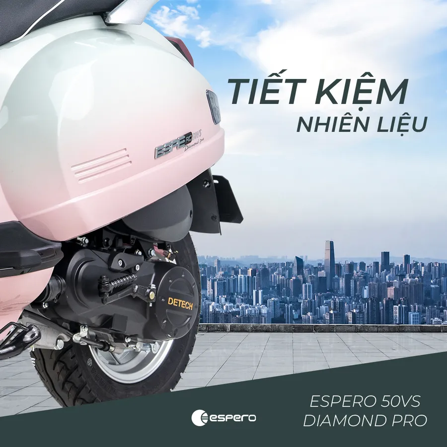 Xe máy 50cc Espero Diamond Pro