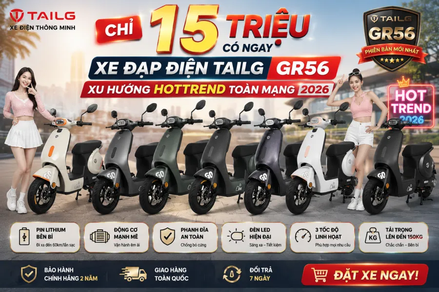 Xe đạp điện Tailg GR56