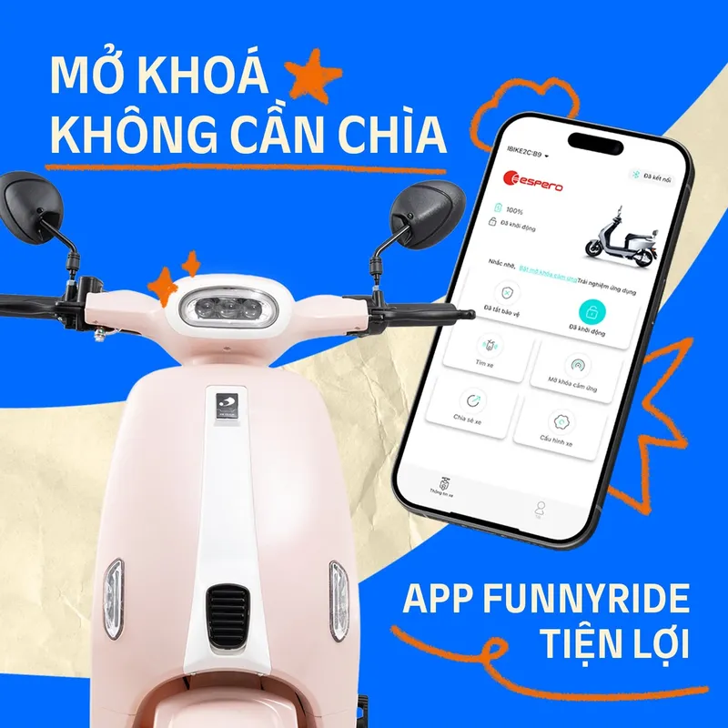 công nghệ xe điện espero weezee m3