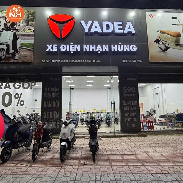 đại lý xe điện Yadea chính hãng